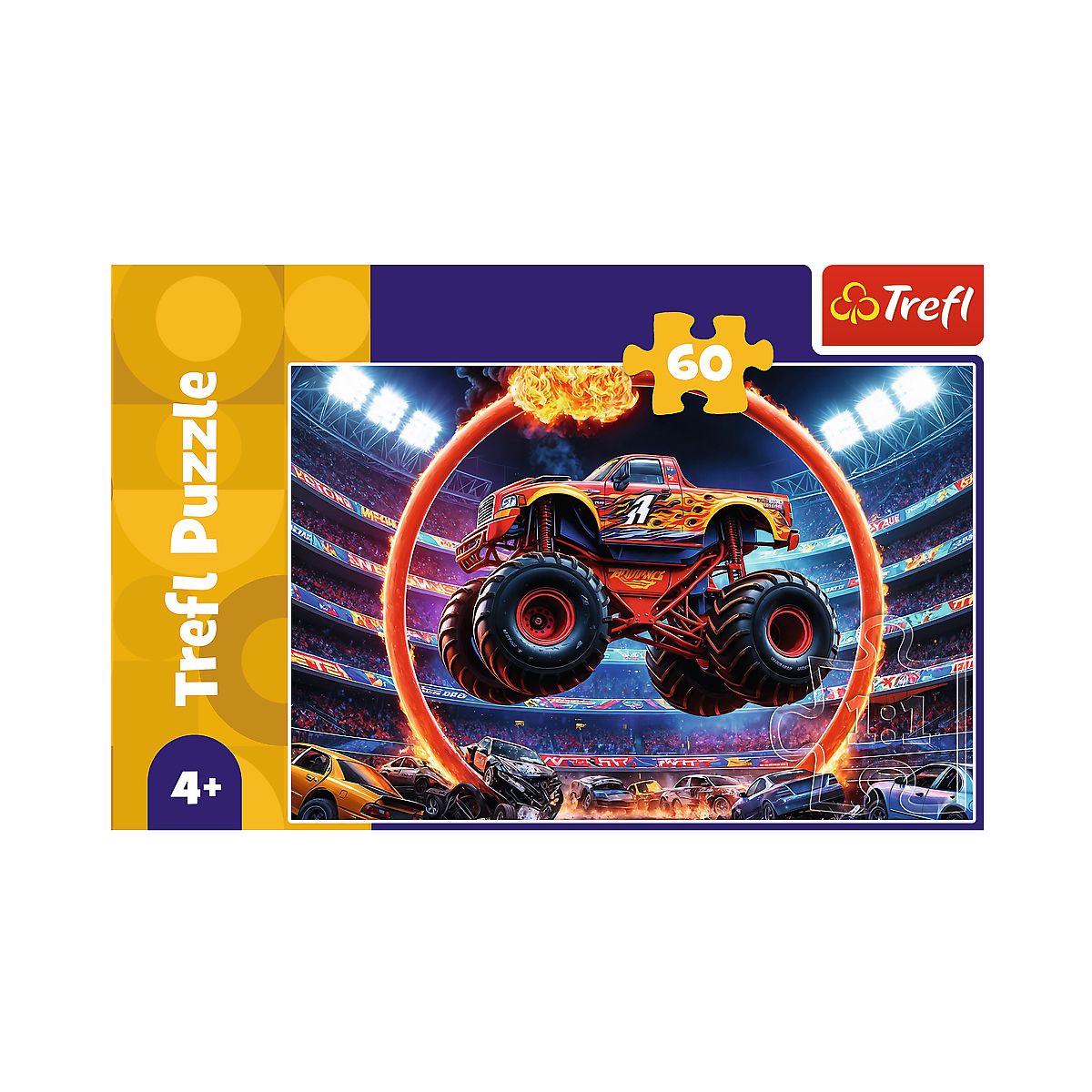 Puzzle Monster truck 60 el. Trefl (17404)