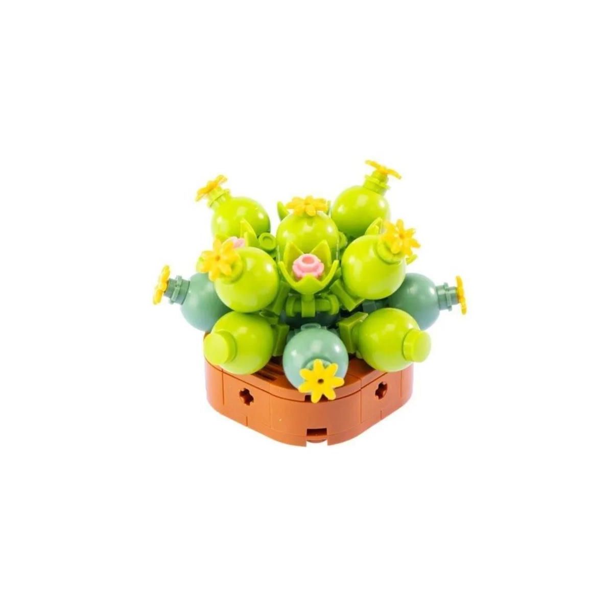 Klocki konstrukcyjne Mini Kwiatki 97el. Nice Group (0423)