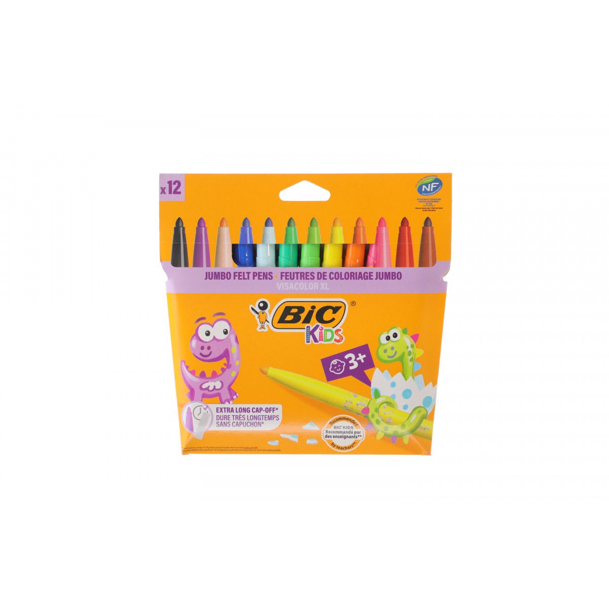 Flamaster Bic Kids 12kol Visacolor XL 3086123249257 (8900033)