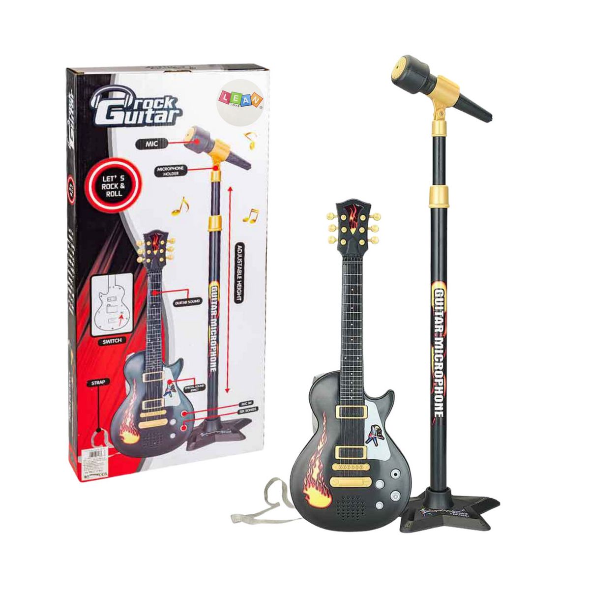 Gitara Lean z mikrofonem (24537)