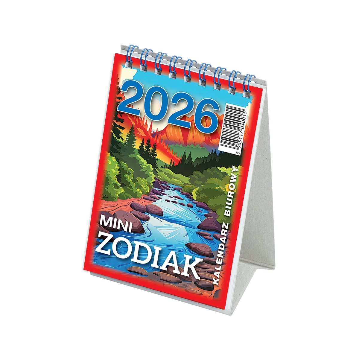 Kalendarz biurkowy MINI ZODIAK stojący 85mm x 120mm Wydawnictwo Telegraph