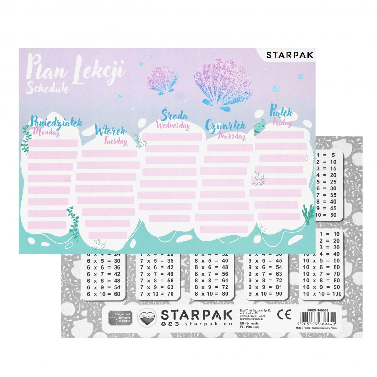Plan lekcji Starpak Shell (560059)