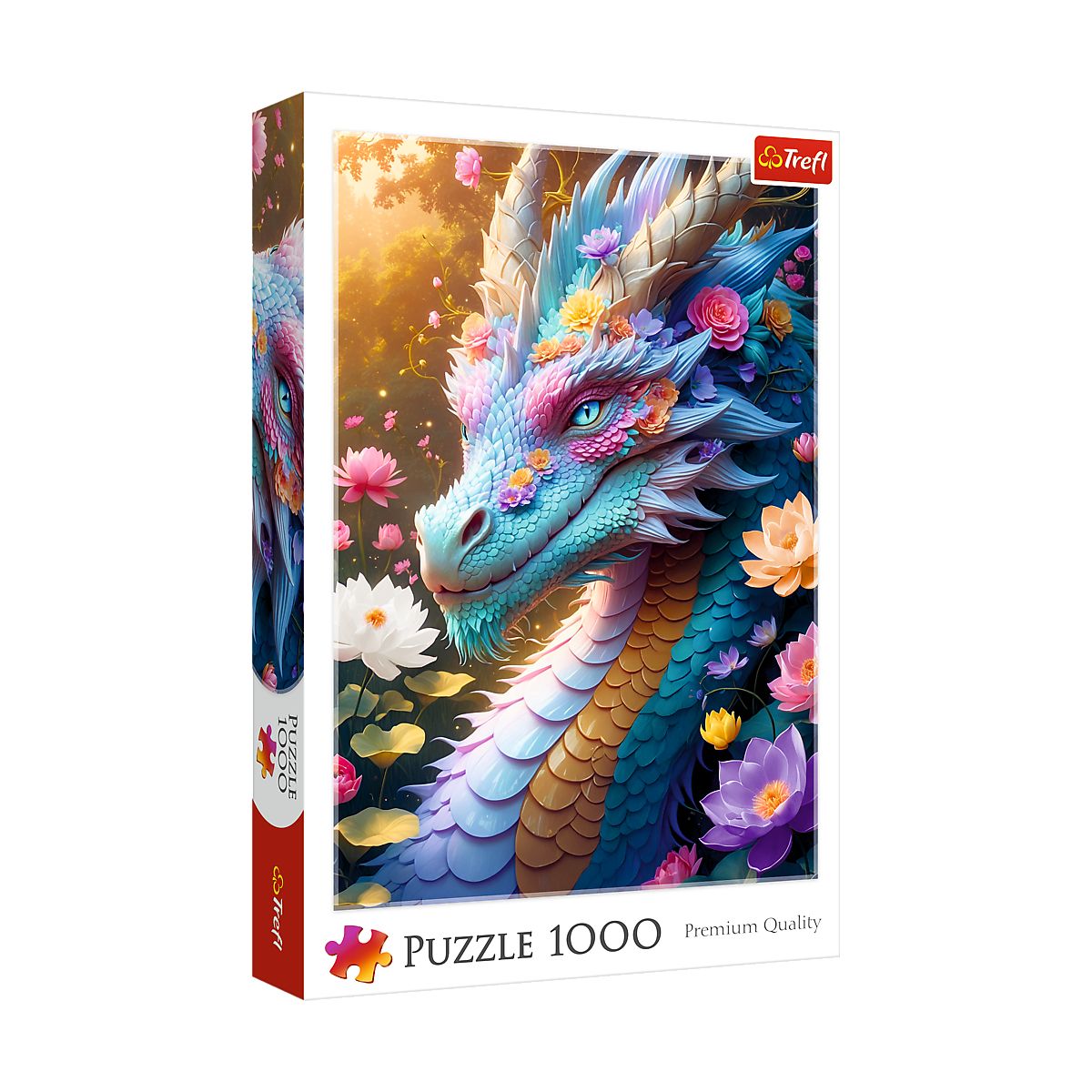 Puzzle Kolorowy Smok 1000 el. Trefl (10953)
