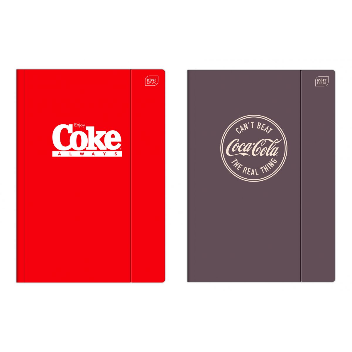 Teczka kartonowa na gumkę COCA COLA HYBRID A4 mix Interdruk