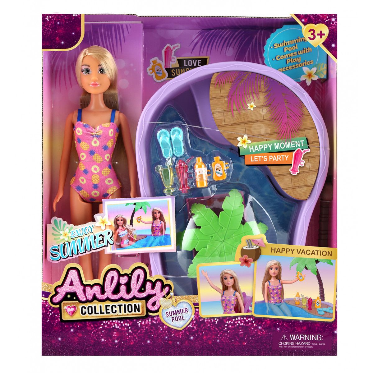 Lalka Lean Anlily na plaży (24481)