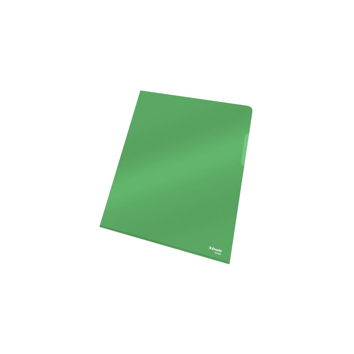Ofertówka Esselte A4 kolor: zielony typu L 150 mic. (55436)