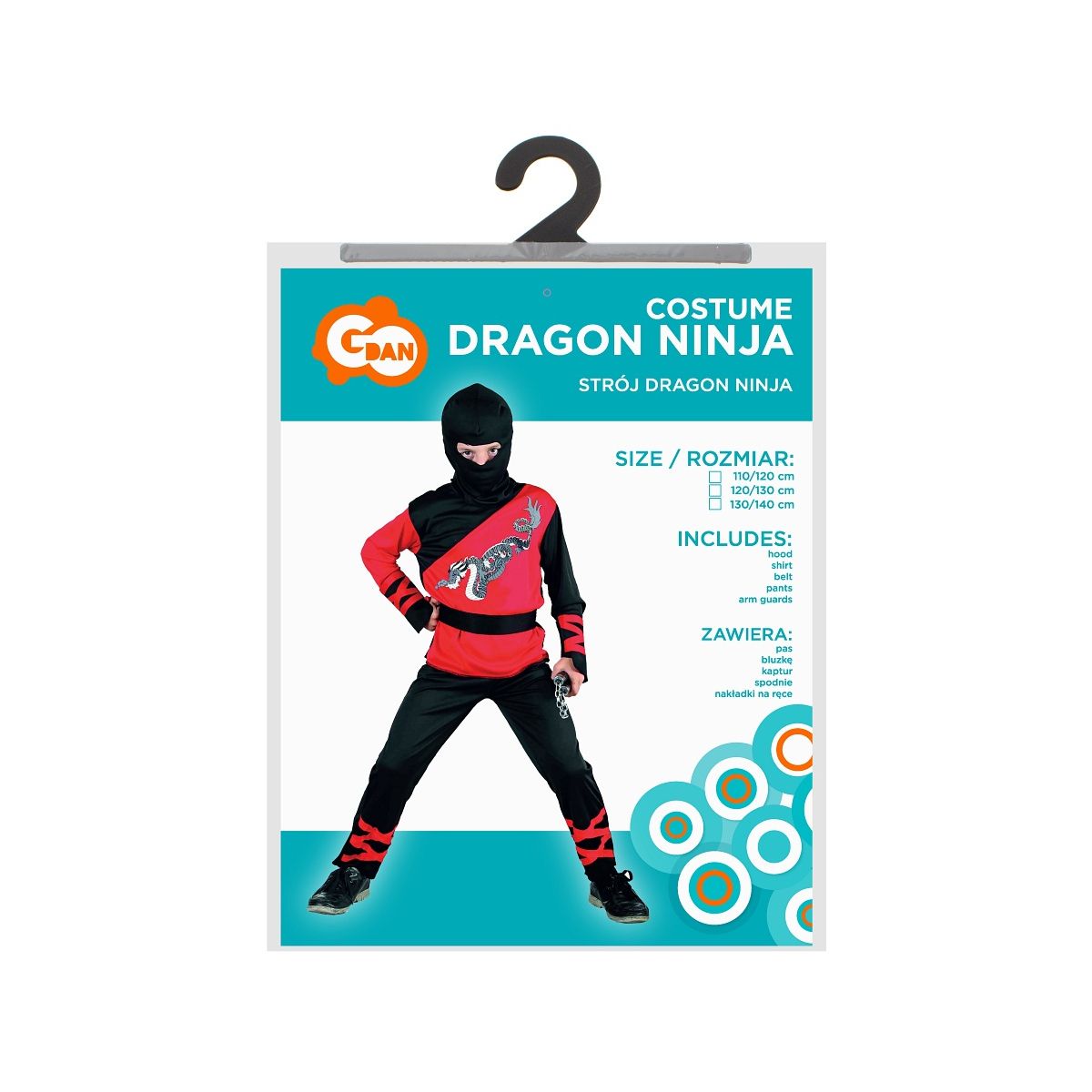 Kostium Godan DRAGON NINJA (087675/110)