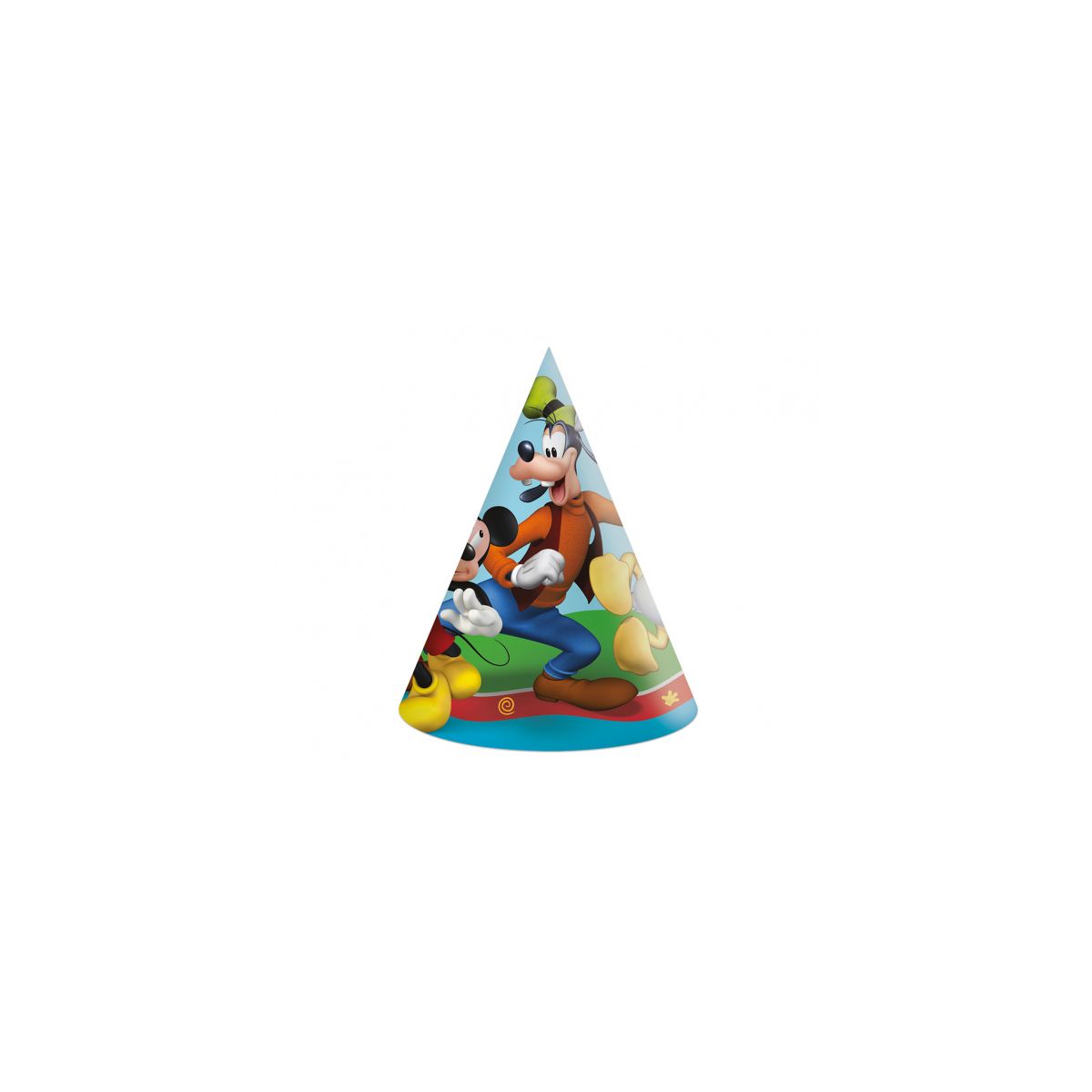 Czapka party Godan Mickey mix papier (93940)