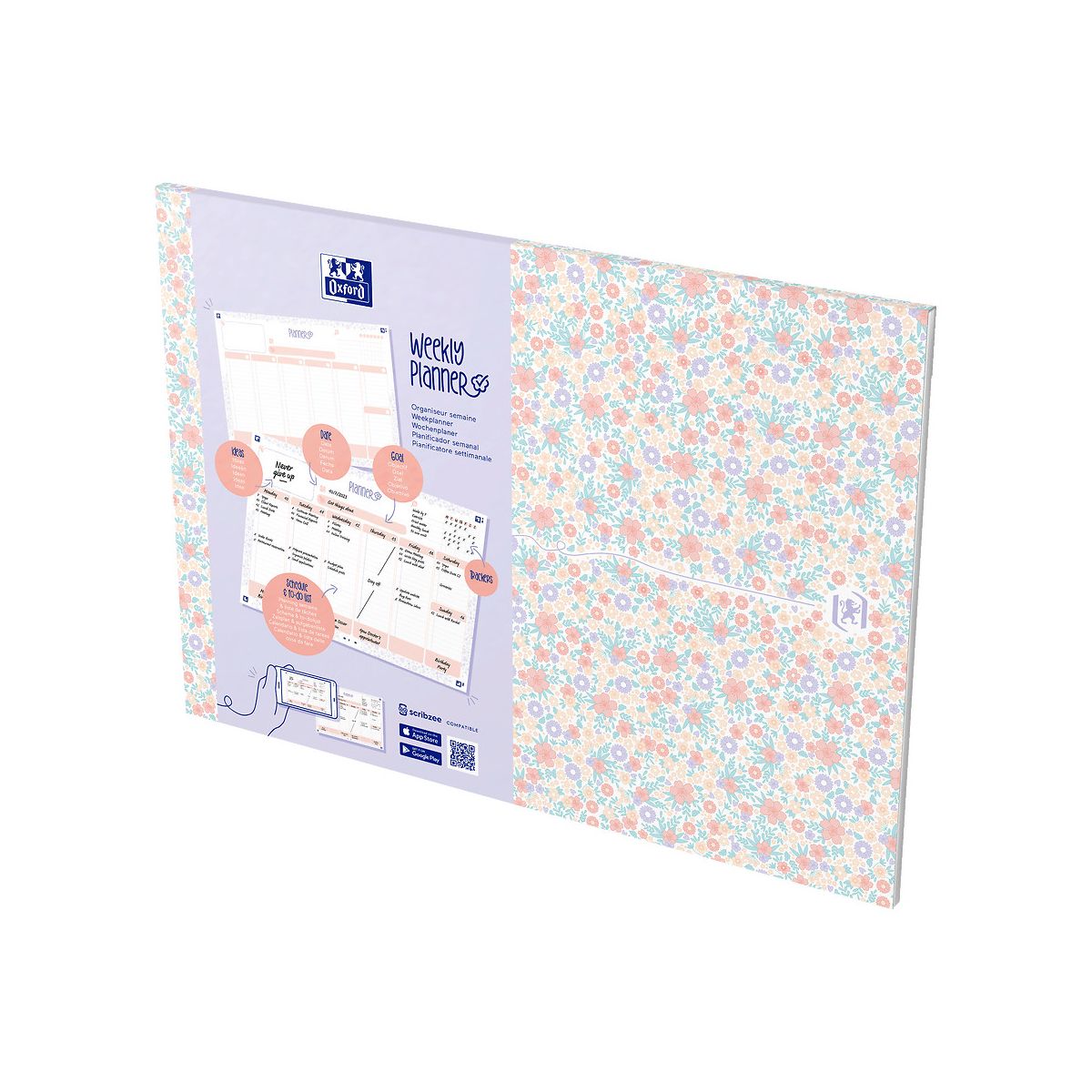 Kalendarz biurkowy Oxford Floral (400186601)