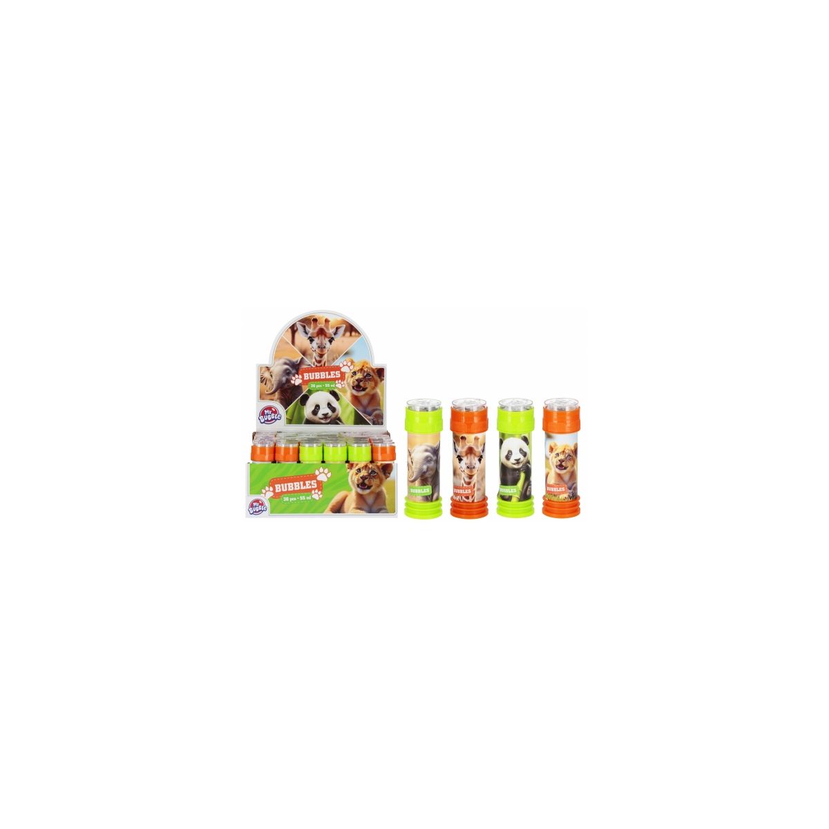 Bańki mydlane My Bubble 55 ml Cute Wild (553622)