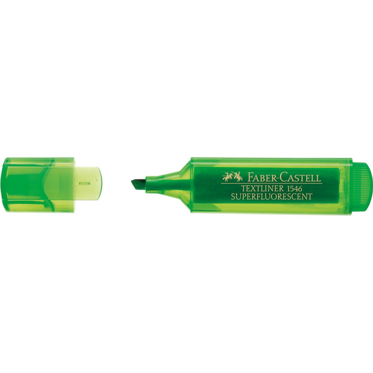 Zakreślacz Superfluo zielony 1,0-5,0mm Faber Castell (154663)