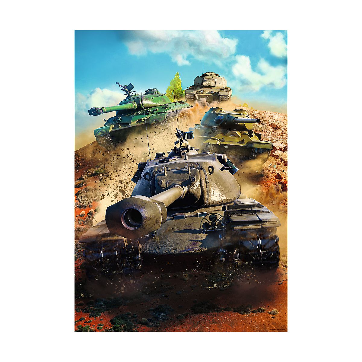 Puzzle World of Tanks 1000 el. Trefl (10943)