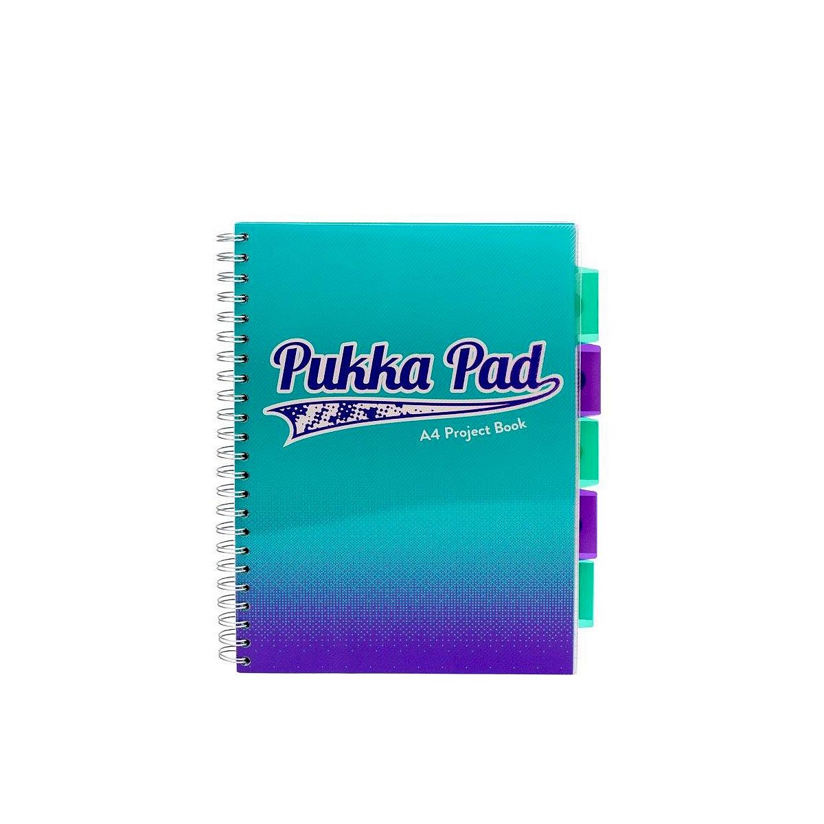 Kołozeszyt (kołobrulion) Pukka FLEX PAD A4 200k. 80g kratka (8409-FUS)