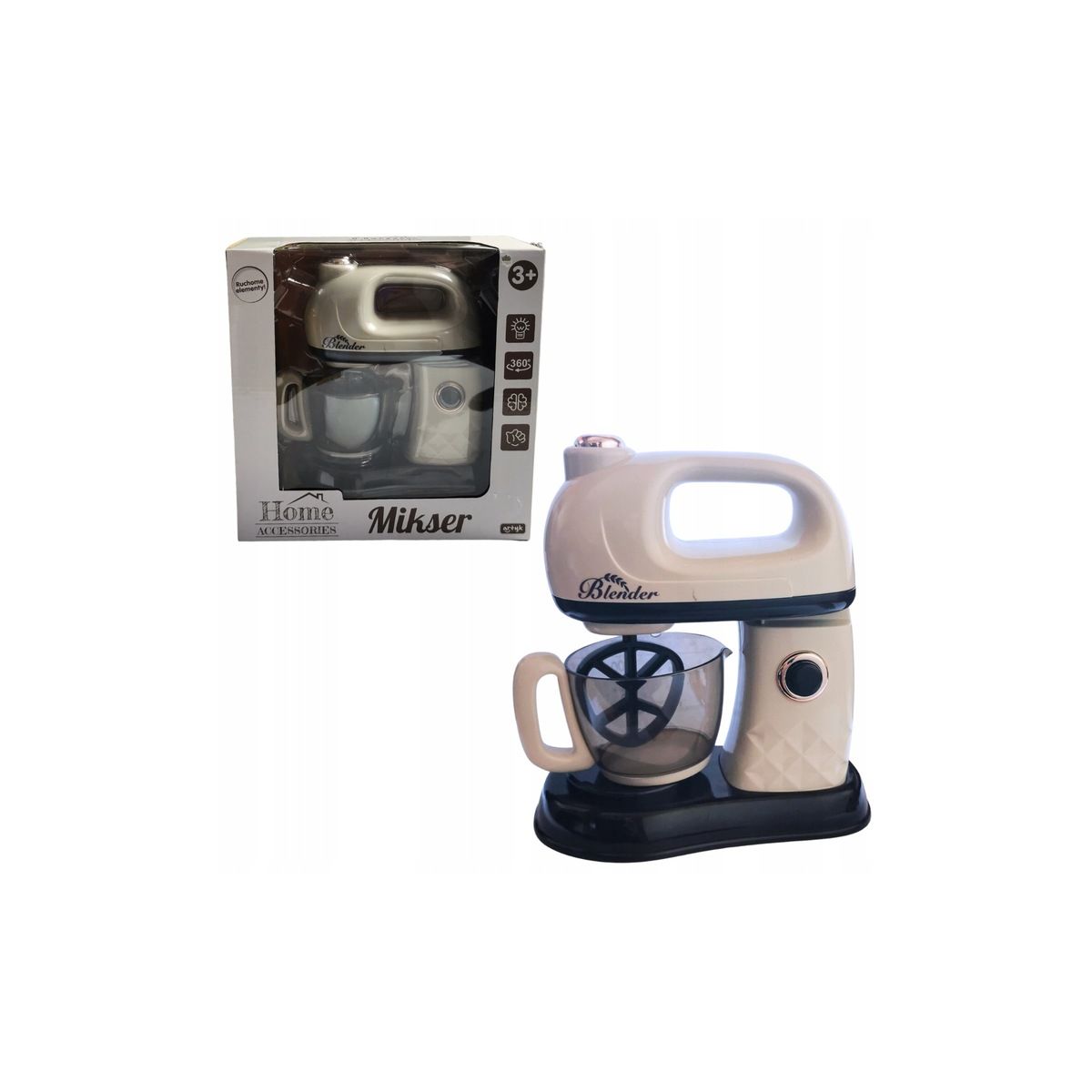 Mikser zabawkowy na baterie Artyk (180514)