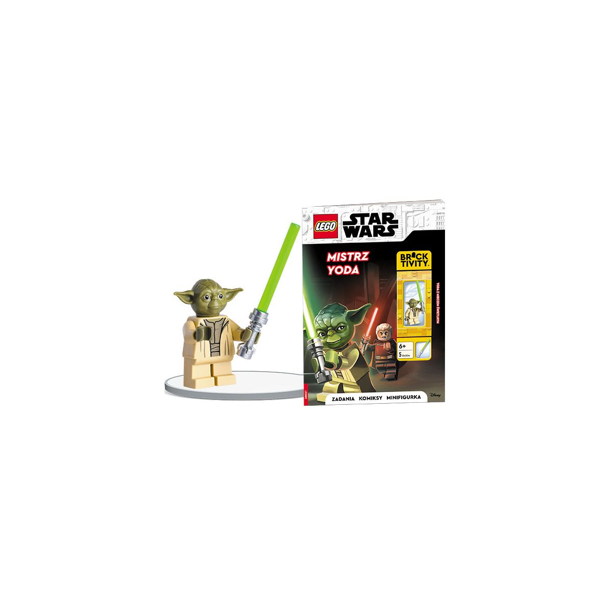 Książeczka edukacyjna Ameet LEGO® Star Wars™. Mistrz Yoda LNC 6312