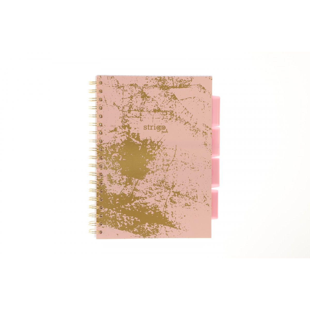 Kołozeszyt (kołonotatnik) PROJECT BOOK RÓŻOWY B5 100k. 80g krata Strigo (PADS030)