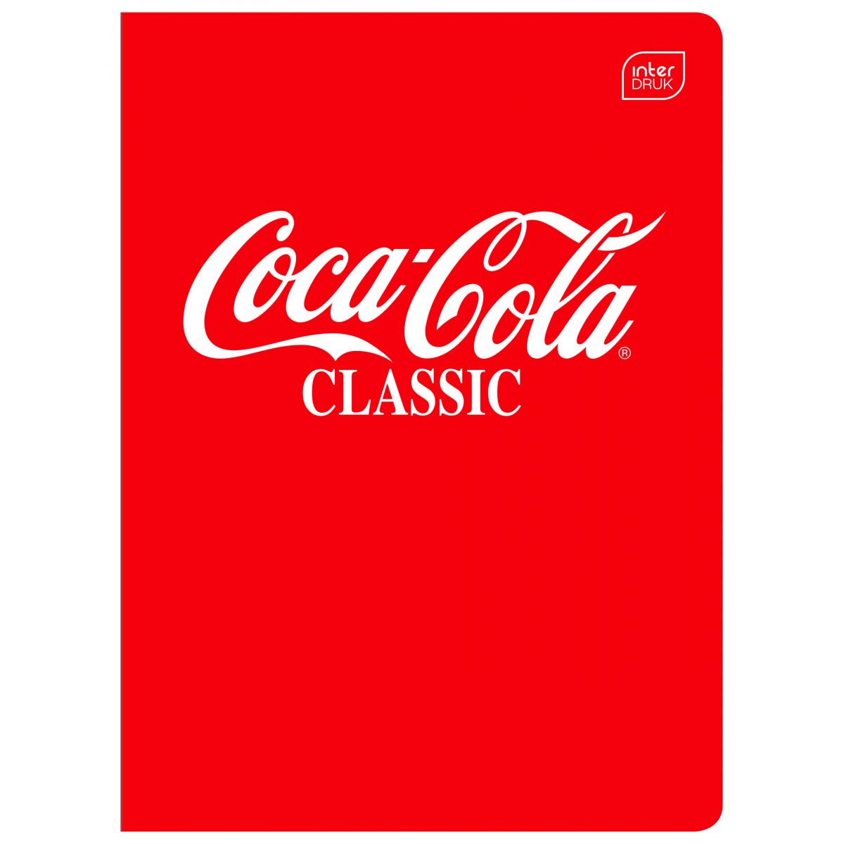 Zeszyt Interdruk HYBRID COCA COLA A5 60k. 70g linia