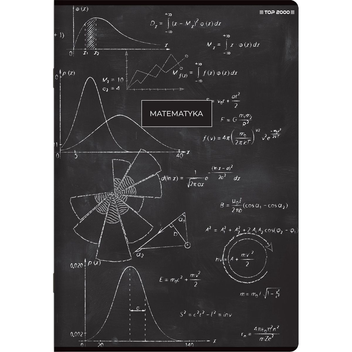 Zeszyt TOP-2000 matematyka A4 60k. 70g krata (400169004)