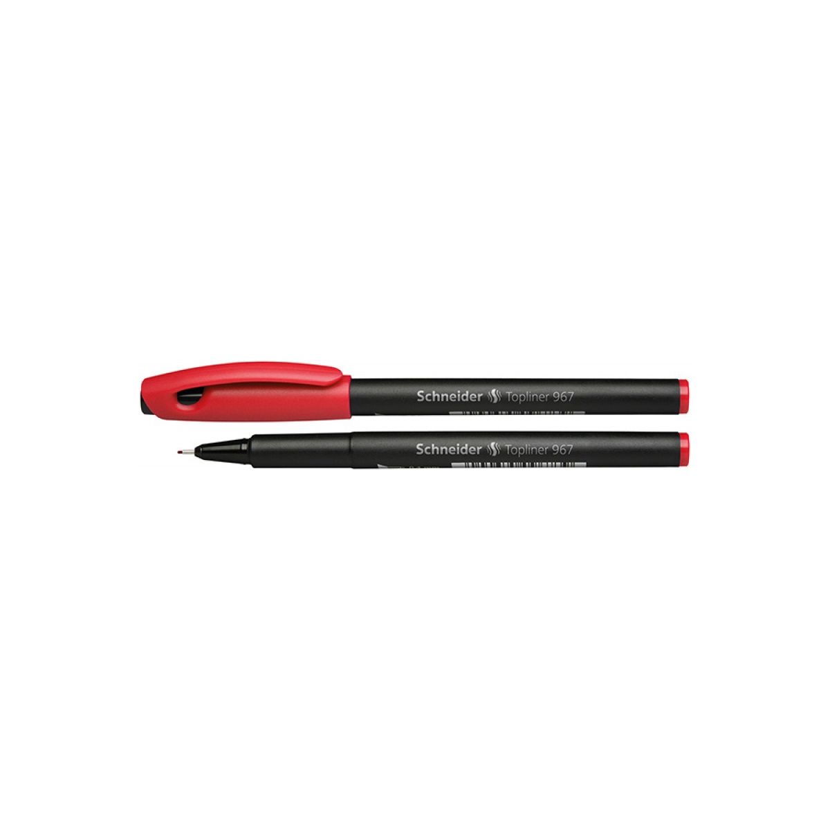 Cienkopis Topliner 967 czerwony 0,4mm 1kol. Schneider (SR9672)