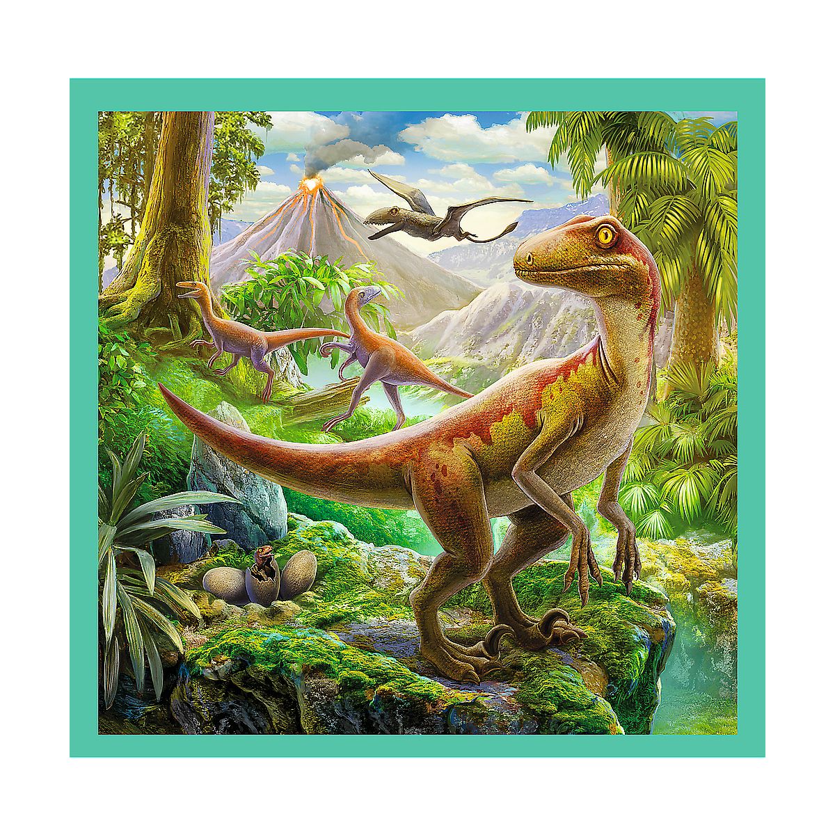 Puzzle Trefl Disney niezwykły świat dinozaurów 3, 4, 6, 9 el. (34837)