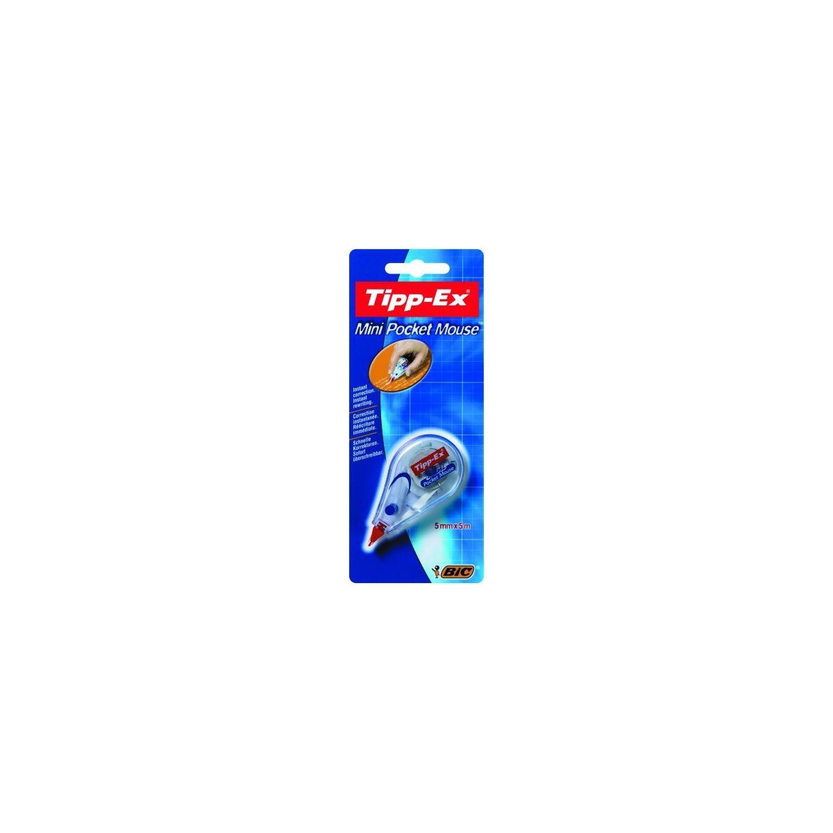 Korektor w taśmie (myszka) Tipp-Ex Pocket-mouse 5x6 [mm*m] (88128704)