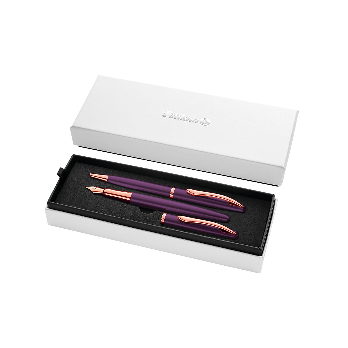 Zestaw piśmienniczy Pelikan Jazz Noble Elegance Viola pióro+długopis (400198411)
