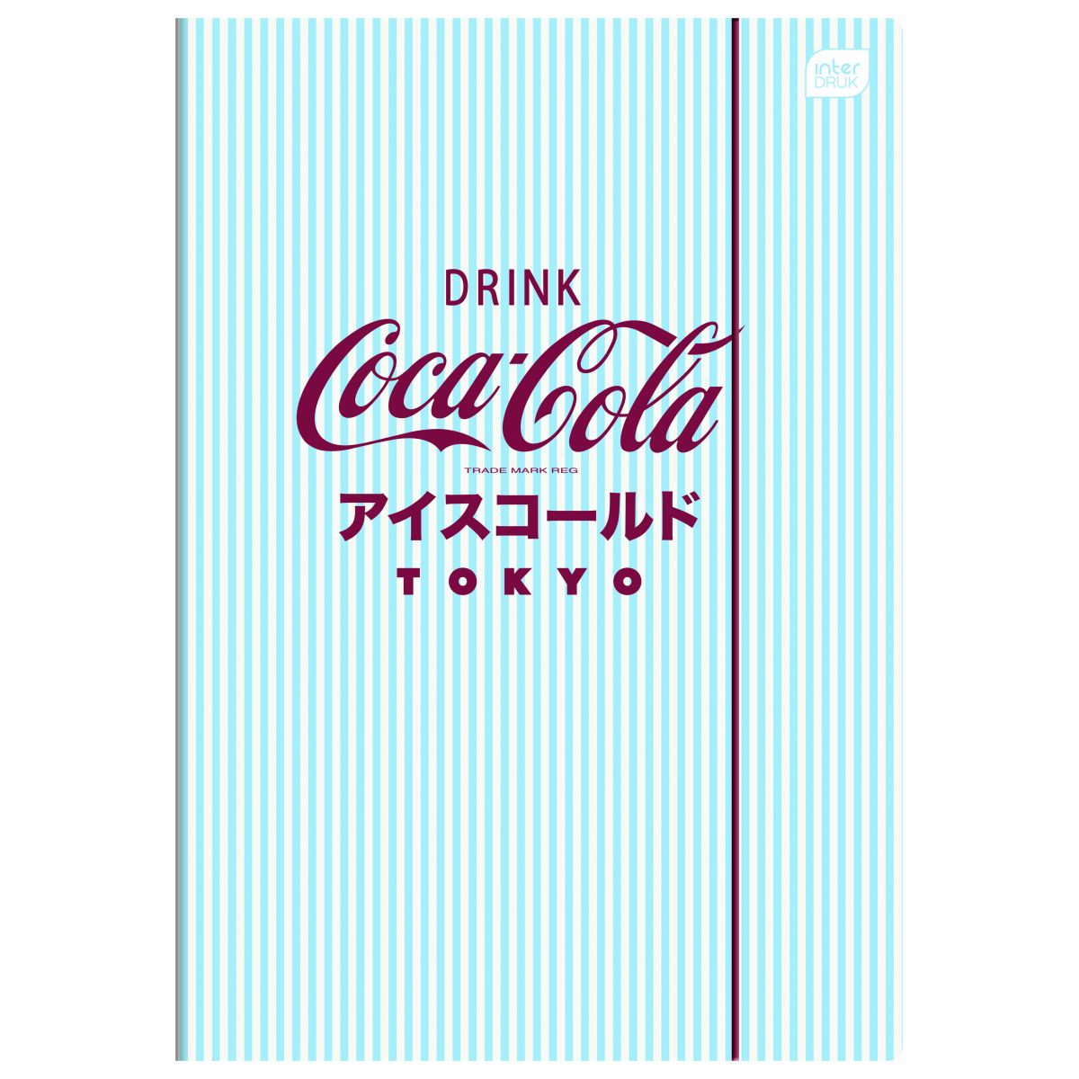 Teczka kartonowa na gumkę COCA COLA SOFT TOUCH A4 mix Interdruk