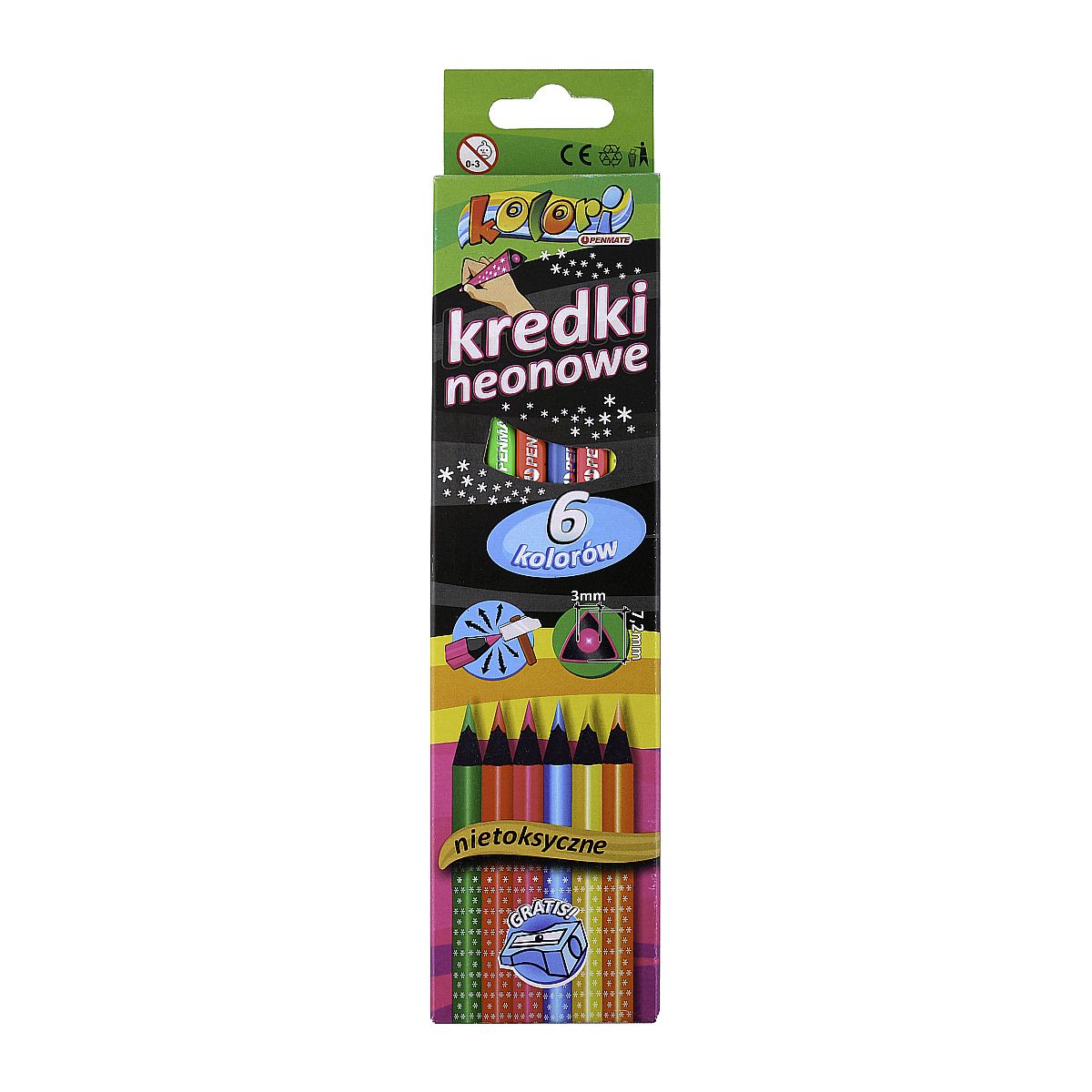 Kredki ołówkowe Penmate Kolori PREMIUM (TT7600)