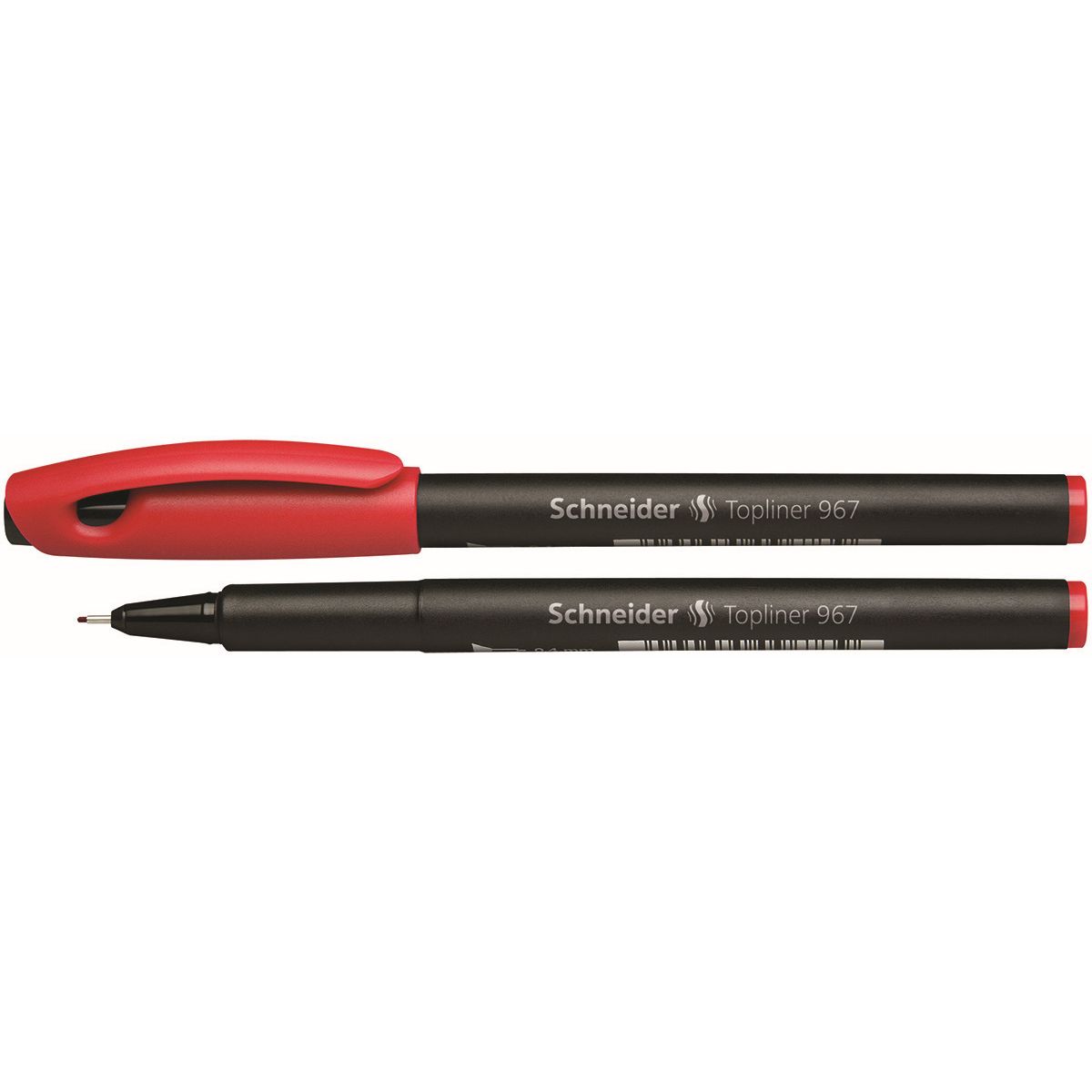 Cienkopis Topliner 967 czerwony 0,4mm 1kol. Schneider (SR9672)