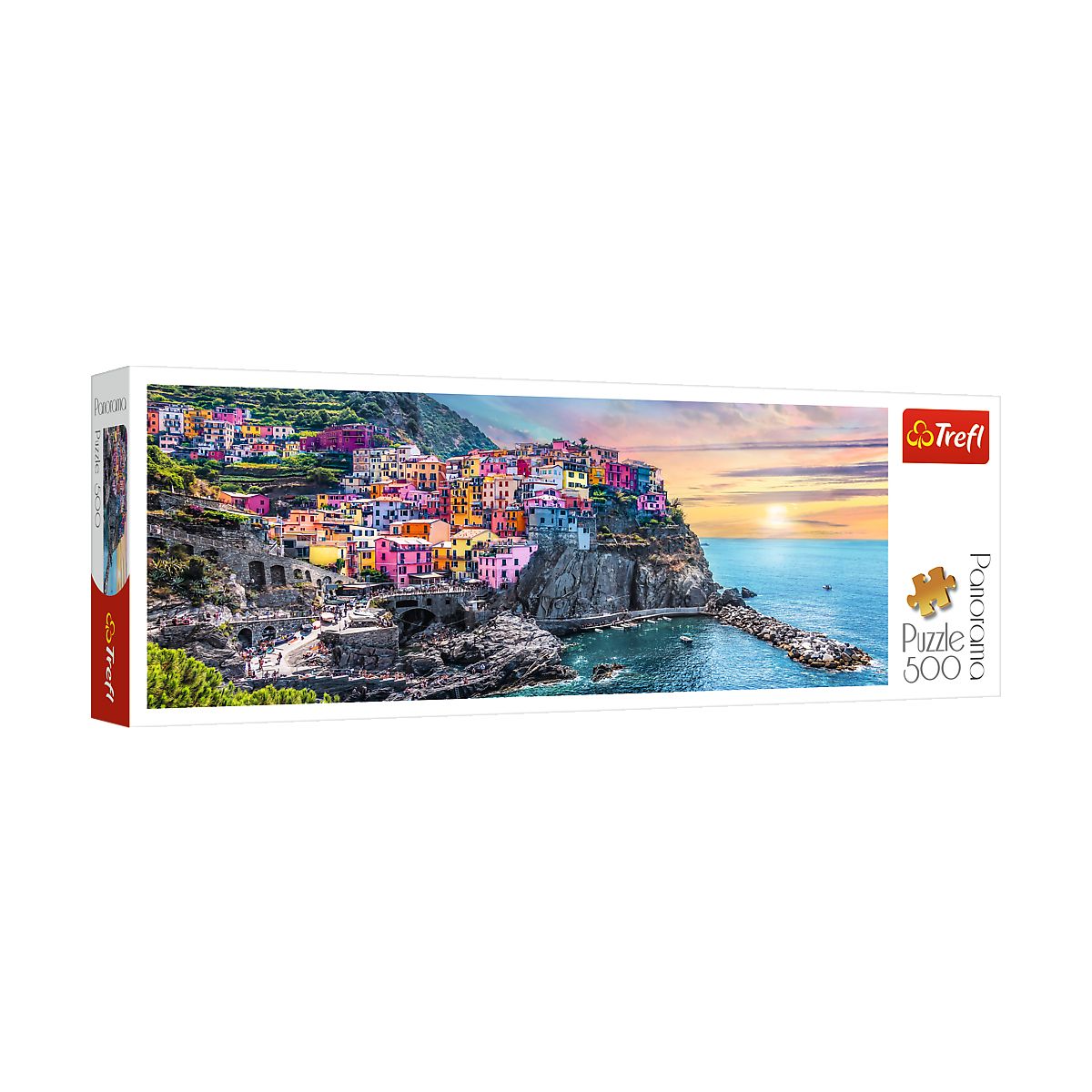 Puzzle Trefl Vernazza o zachodzie słońca, Włochy 500 el. (29516)