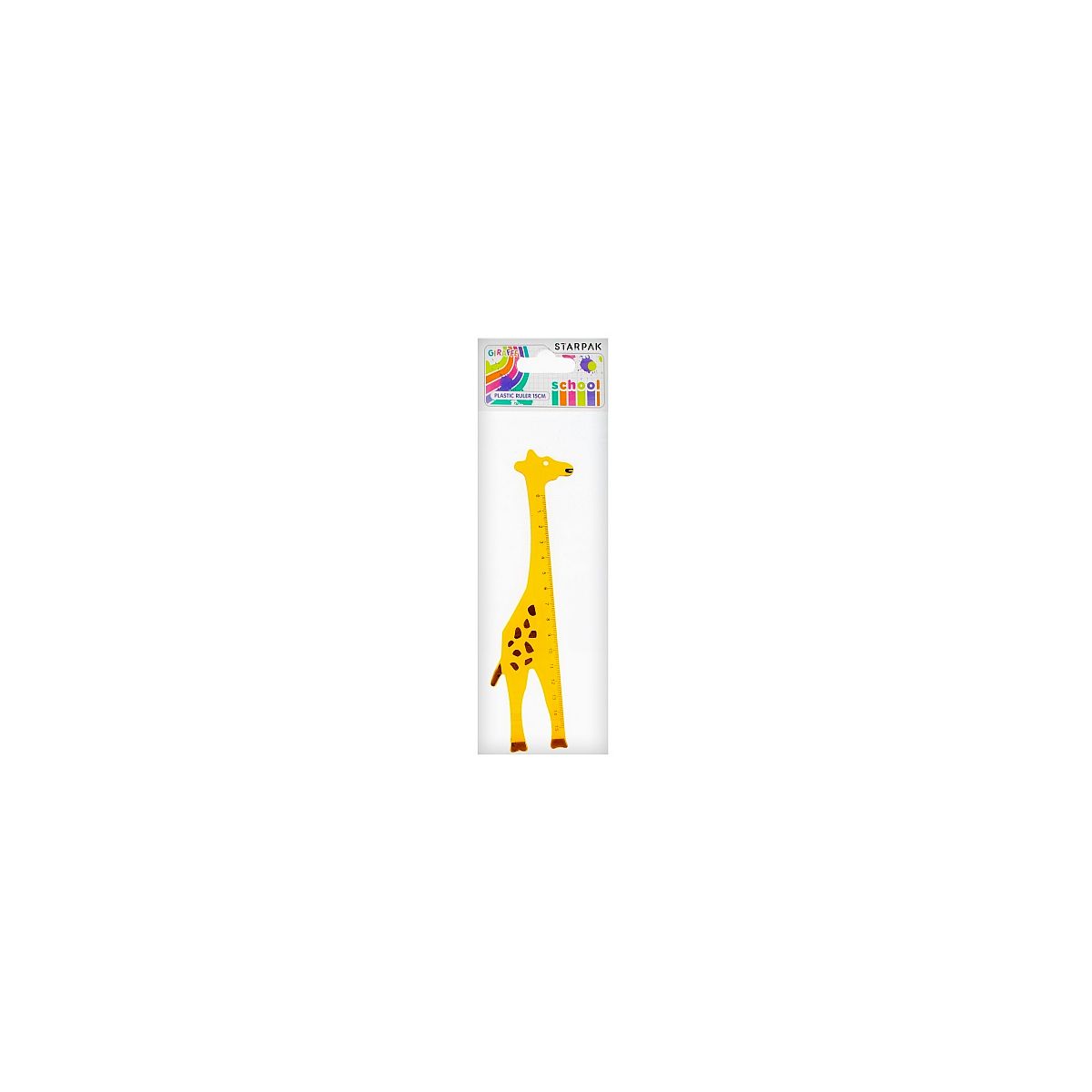 Linijka plastikowa Starpak 15cm (354297)