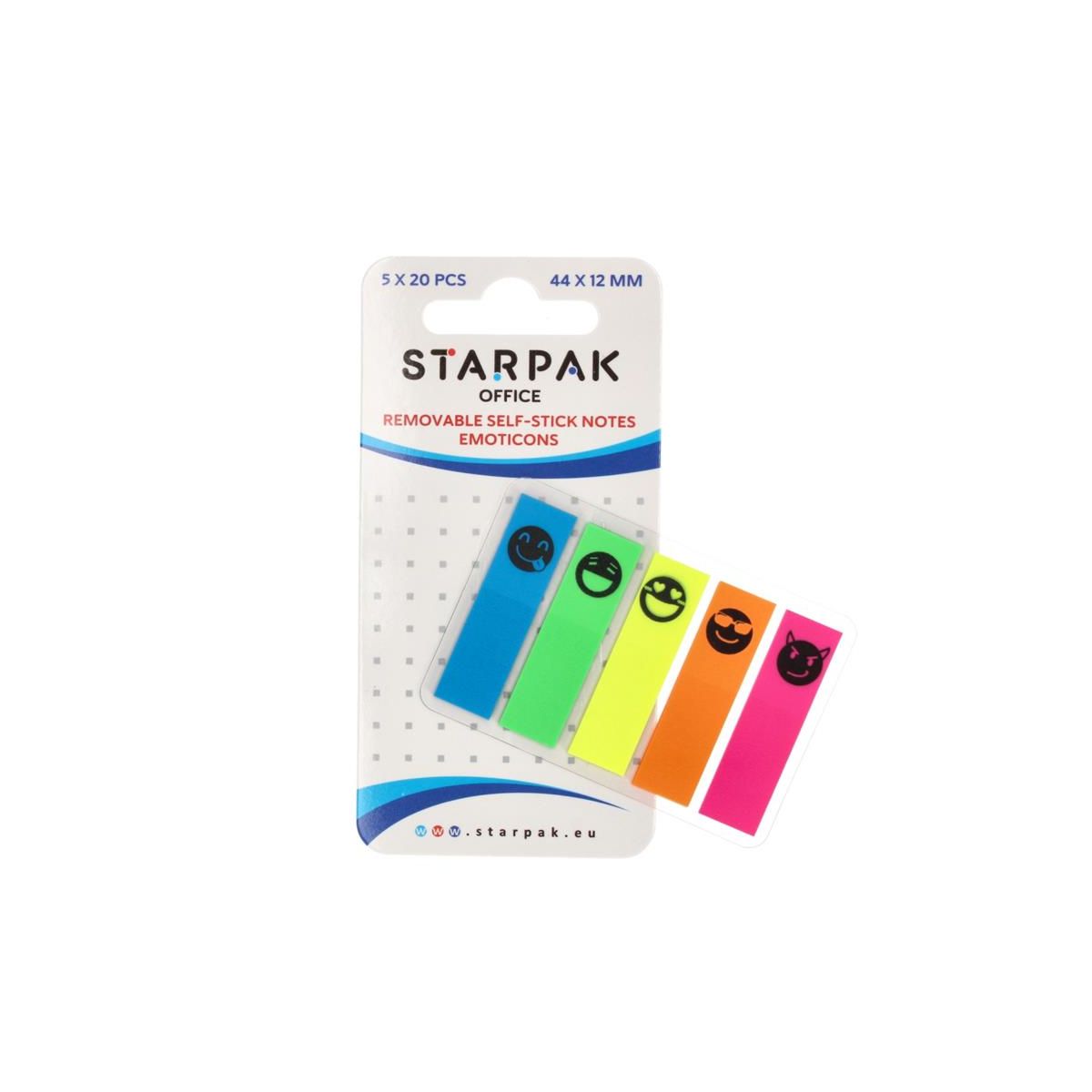 Zakładka indeksująca Starpak 100k [mm:] 44x12 (472874)