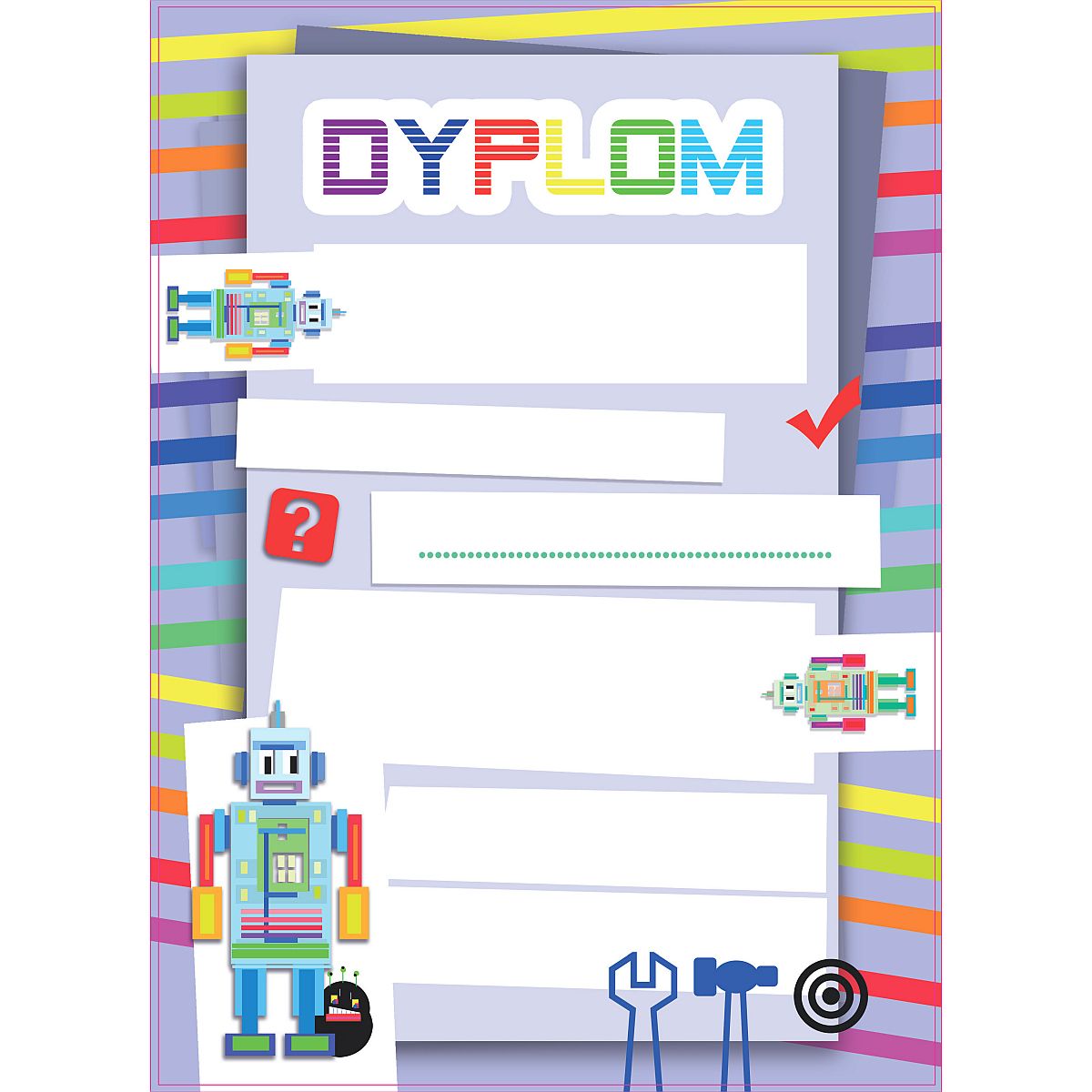 Dyplom ROBOTY A4 200g Beniamin (6091387)