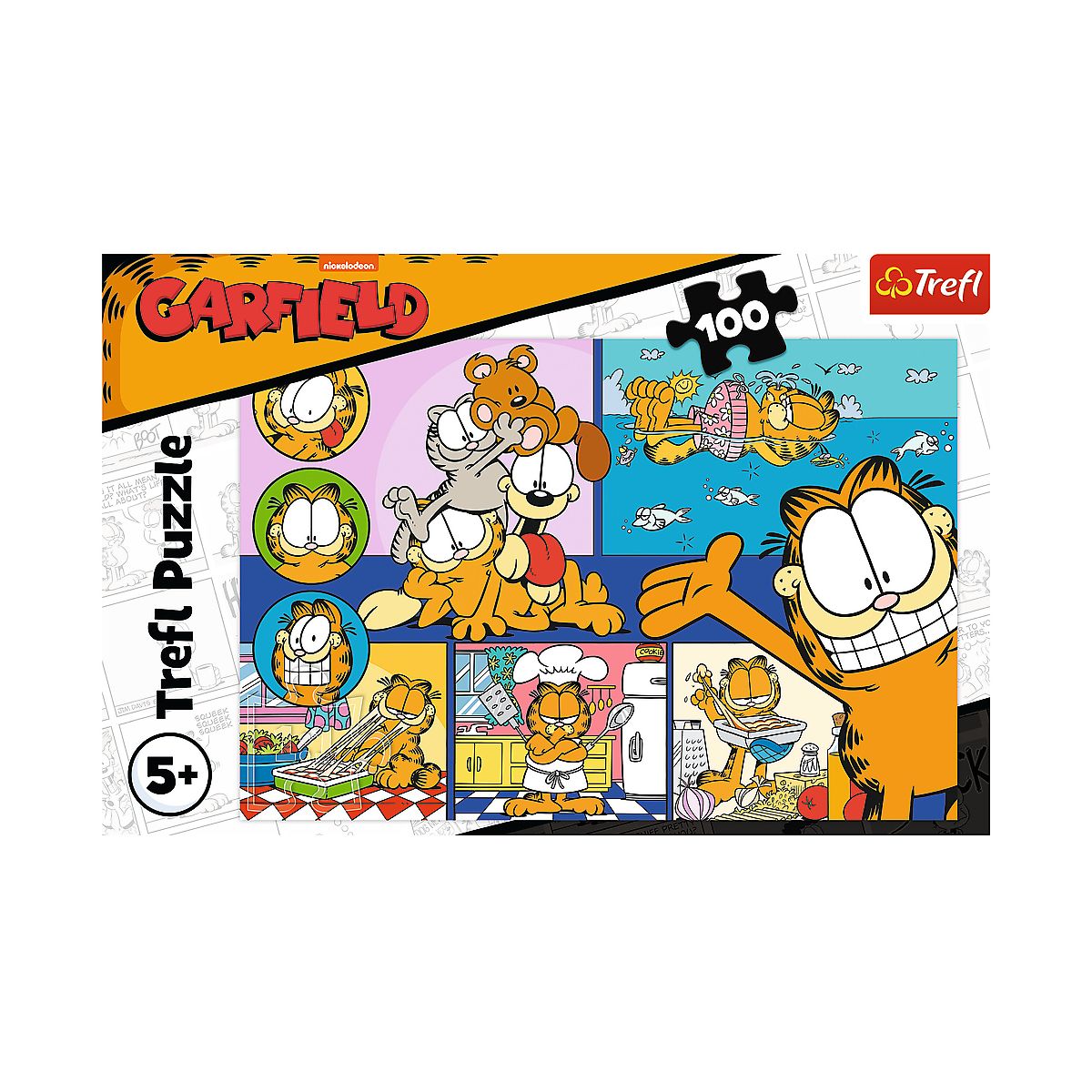 Puzzle Garfield 100 el. Trefl (16521)