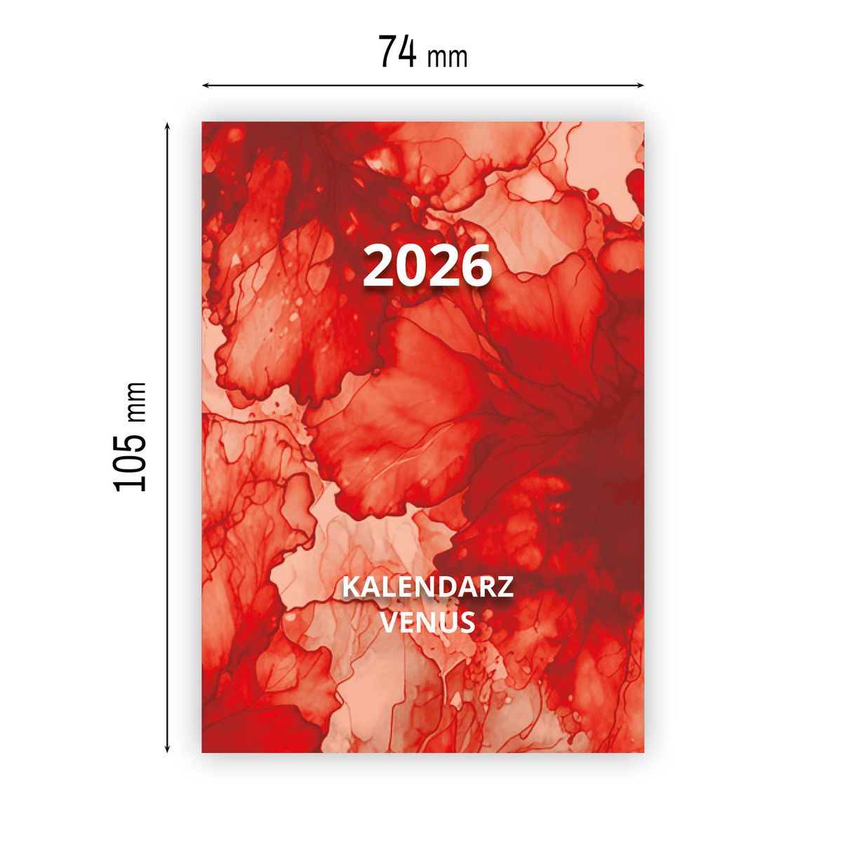 Kalendarz książkowy (terminarz) (308040) k:4071-670 mix A7 Press (TYGODNIOWY)