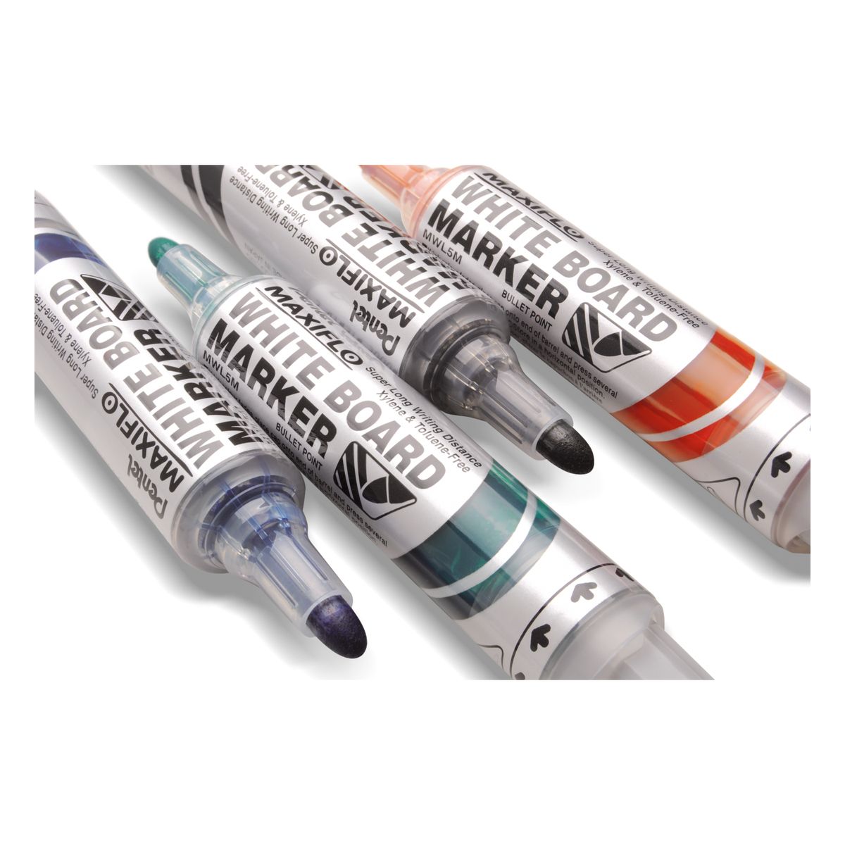 Marker suchościeralny Pentel, zielony 2,0-2,5mm okrągła końcówka