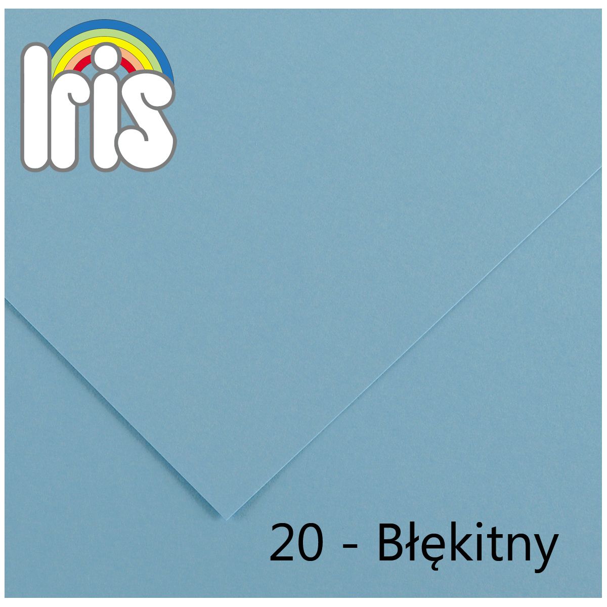 Brystol Canson Iris 20 B1 błękitny 240g 25k [mm:] 700x1000 (200040459)