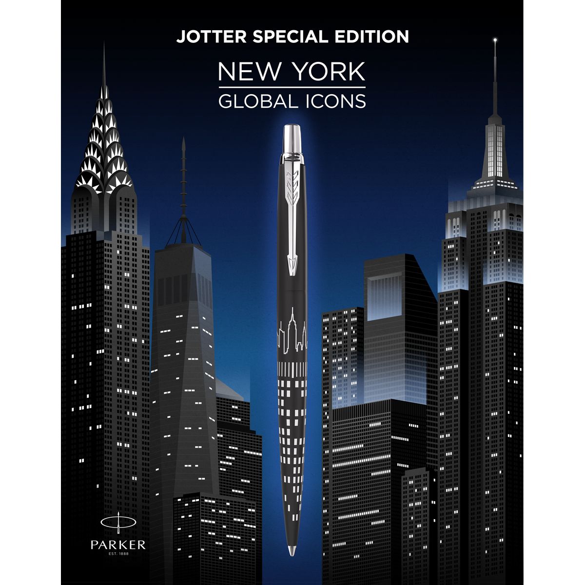 Zestaw ekskluzywny Parker Jotter SPecjal Edition NEW YORK (2187554)