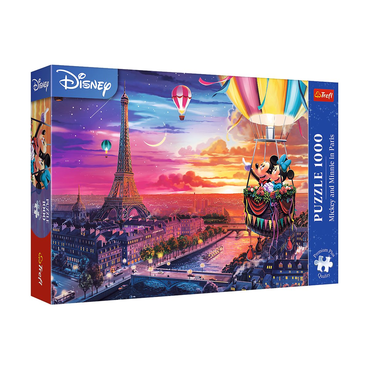 Puzzle Mickey i Minnie w Paryżu 1000 el. Trefl (10917)