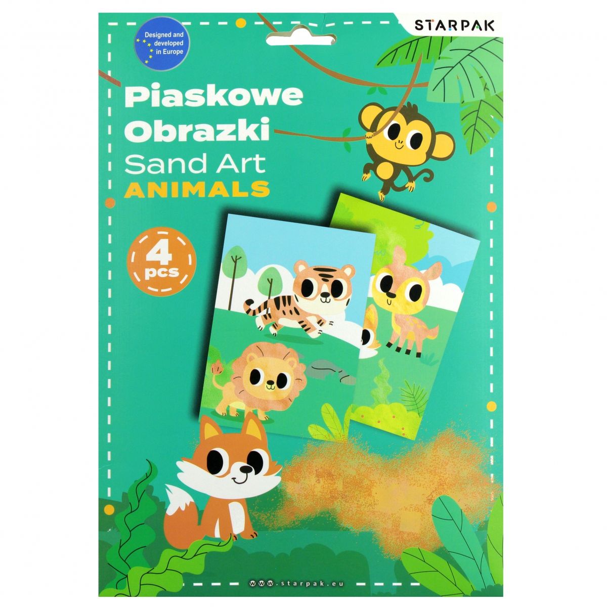 Zestaw kreatywny Starpak Piaskowe obrazki (549172)