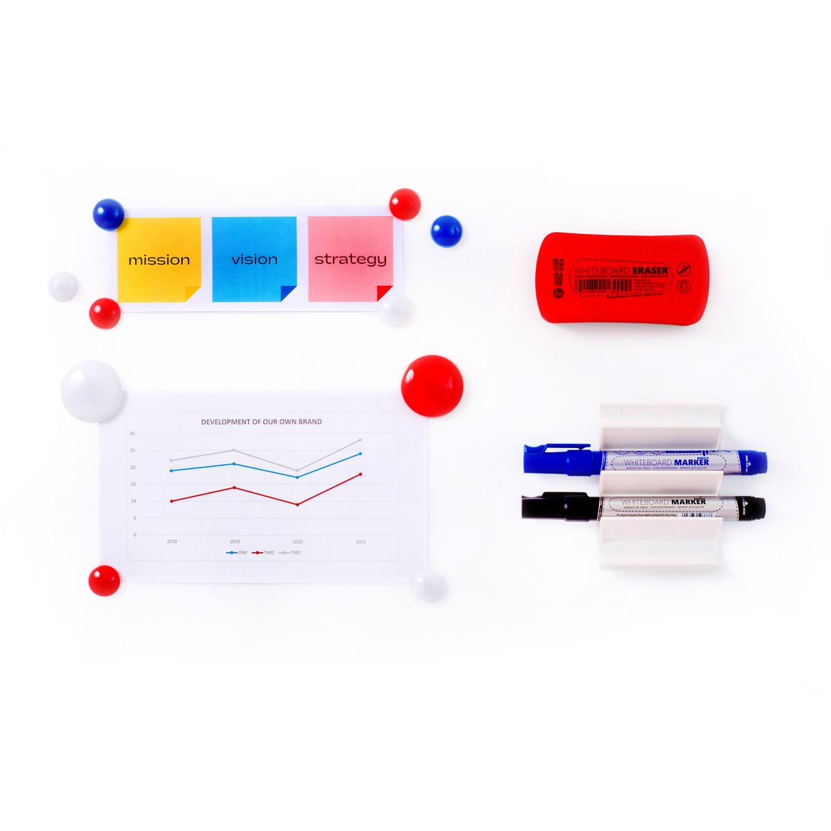Tablica flipchart mobilny [mm:] 680x1050