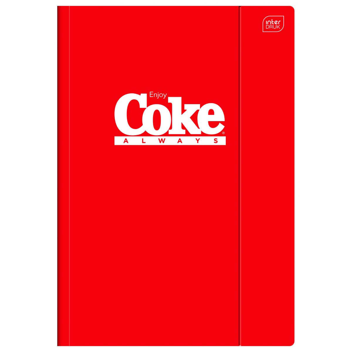 Teczka kartonowa na gumkę COCA COLA HYBRID A4 mix Interdruk