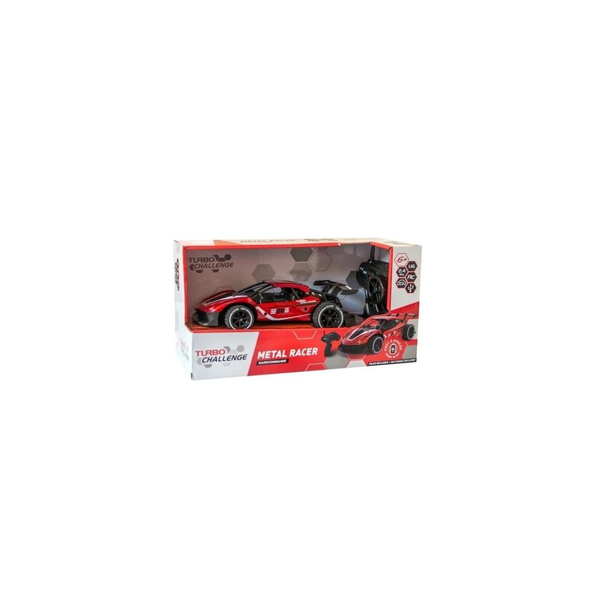 Samochód R/C Metal Racer 1:16 Turbo Challenge (8725)