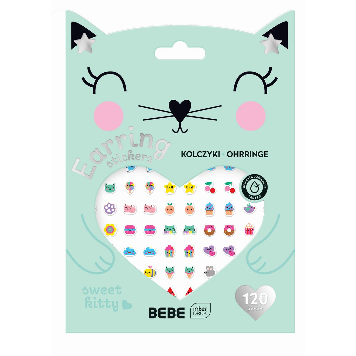 Naklejana biżuteria Bebe BEBE FRIENDS 96 szt