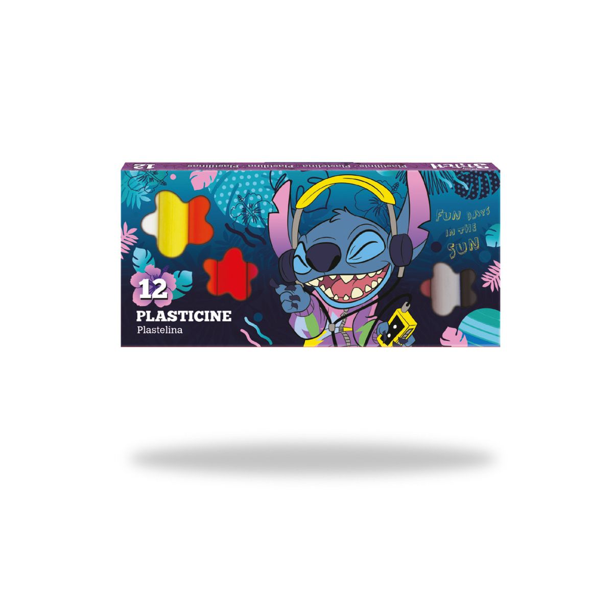 Plastelina Patio 12 kol. Stitch mix (54823PTR)