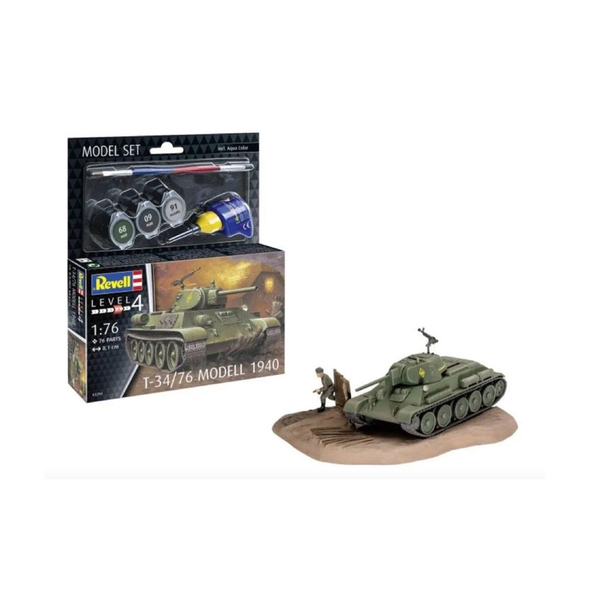 Model do sklejania Cobi Set T-34/76 Modell 1940 (REV-63294)