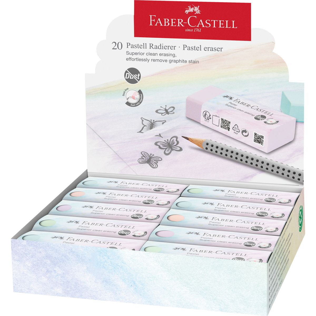 Gumka do mazania Faber Castell Dust-free (FC187392)