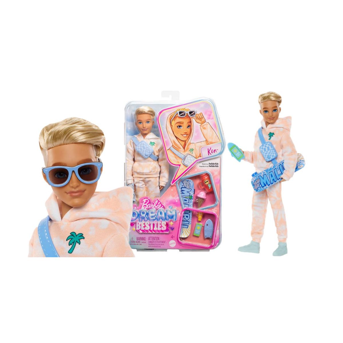 Lalka Barbie DREAM BESTIES KEN [mm:] 290 (JDD75)