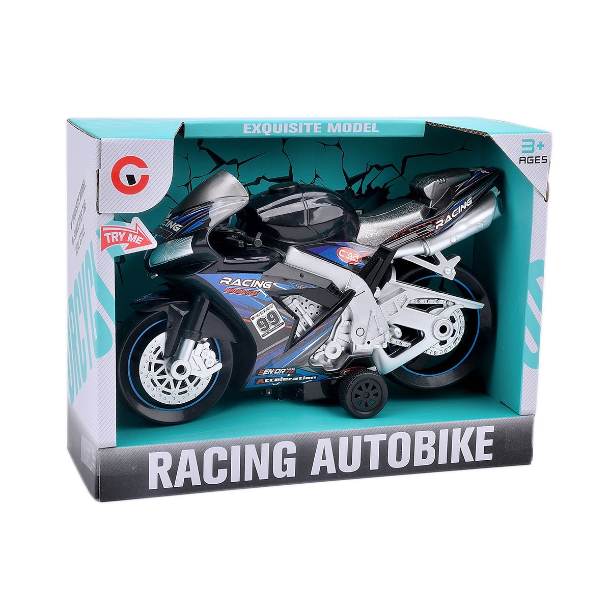 Motocykl Lean światło i dźwięk (23132)