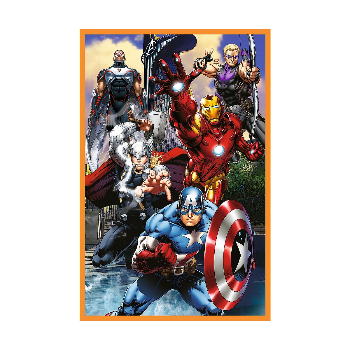 Puzzle Avengers Dni pełne akcji 3x80 el. Trefl (34883)